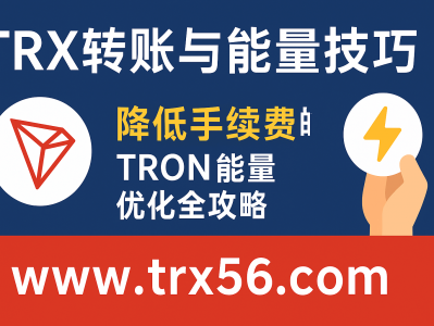 TRX转账与能量技巧：降低手续费的TRON能量优化全攻略