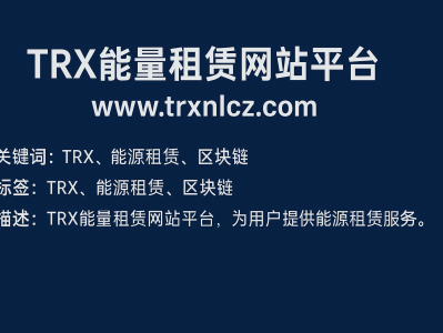 TRX能量租赁网站平台：高效、安全的TRX能量租赁解决方案