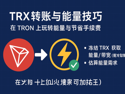 TRX 转账与能量技巧全攻略:如何高效利用能量进行转账与操作